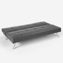 Divano Letto 172x74x75 cm in Tessuto Grigio
