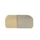 Trapuntino Double Face Estivo 100gr Tinta Unita in Microfibra Tortora/Panna Varie Misure