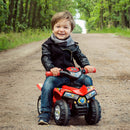 Quad Cavalcabile per Bambini Rosso 