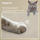 Poltrona Reclinabile con Riscaldamento, 8 Punti Massaggio e 5 Modalità 82x99x106 cm in Tessuto Effetto Velluto Beige   