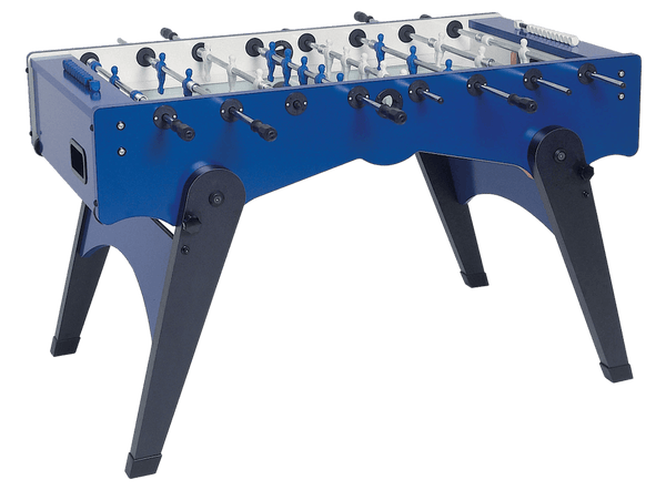 prezzo Babyfoot en Mdf Bleu avec Enchères Sortantes et Pieds Pliants Garlando Foldy