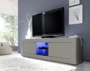 Mobile TV 2 Porte 1 Nicchia 181x43x56cm TFT  Basic Peltro