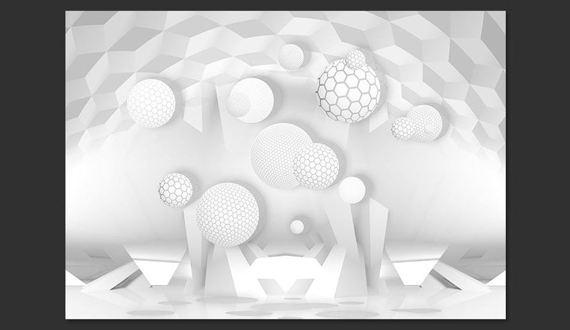 Fotomurale - Circles In The Space Carta Da Parato Erroi