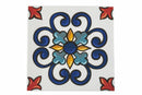Set 6 Piatti Piani Quadrato in Porcellana 30 cm Villa d'Este Home Tivoli Barrio