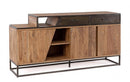 Credenza 3 Ante 2 Cassetti 175x40x85h cm Janak 