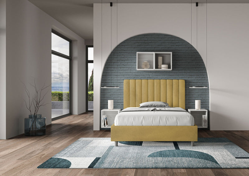 Letto 1 Piazza e Mezzo Agueda Ocra Varie Misure