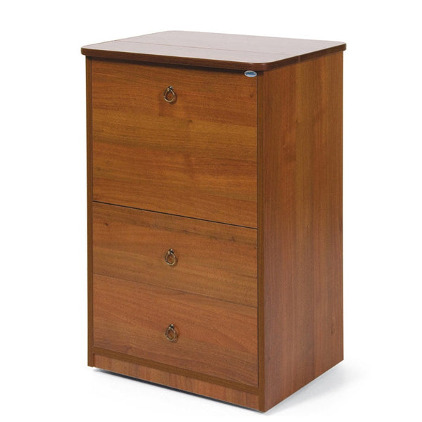 Meuble avec table à repasser intégrée en noyer antique sconto