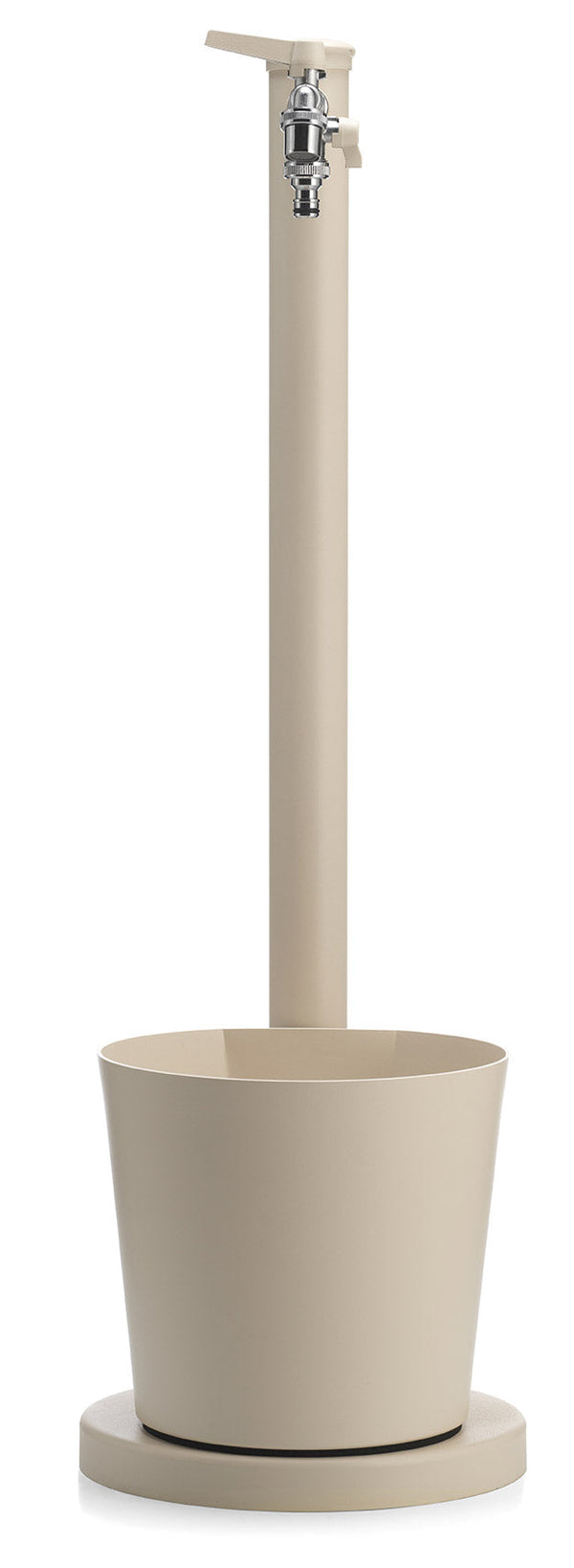 acquista Fontaine de jardin avec robinet et vasque Belfer 42/SRV Ivoire