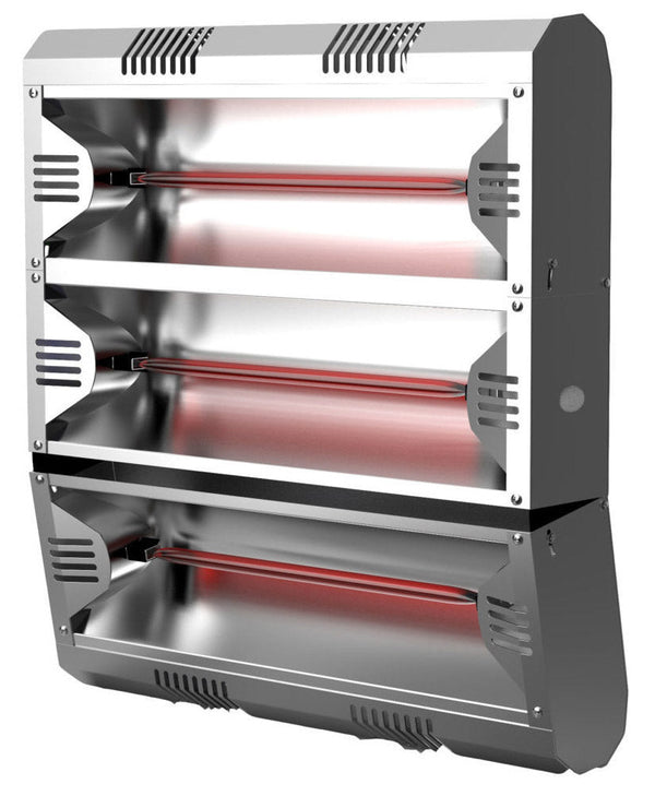 prezzo Radiateur Électrique Infrarouge Mur ou Plafond 51,5x49,6x31,3 cm 6000W Moel Hathor 79304