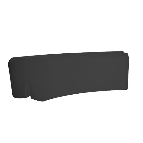online Panca da Esterno Seduta Modulare 120x50 cm in Resina Arkema Althea Antracite