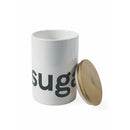 Barattolo Zucchero Ø10x15 cm 700 ml in Gres VdE Tivoli 1996 Bamboo