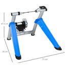 Rullo Bici Allenamento Ruote 26" e 29" in Metallo Blu