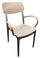 Chaise de jardin empilable 53x55x88 cm avec accoudoirs Tortora en polypropylène