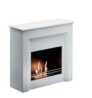 Camino a Bioetanolo da Pavimento 95x33x96 cm 2500W 1,5L Conegliano Bianco 