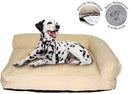 Divanetto Imbottito per Cani e Gatti Beige Varie Misure