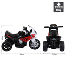 Moto Elettrica per Bambini 6V con Licenza BMW S1000RR Rossa