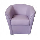 Poltrona Adda 75x66x76 cm in Similpelle lilla