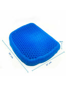 Cuscino Gel per Sedute Prolungate 37x30x4 cm Ergonomico