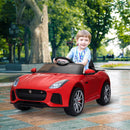 Macchina Elettrica per Bambini 12V con Licenza Jaguar F-Type SVR Rossa