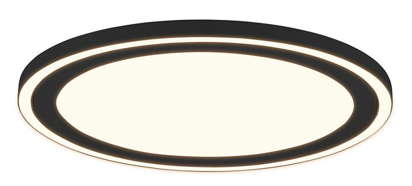 Plafoniera da Interno a LED in Plastica Nero Opaco sconto