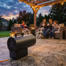 Riscaldatore Industriale a Propano Portatile 15 kW 38x19x30,5 cm con Accensione Piezoelettrica in Acciaio Laminato Nero      