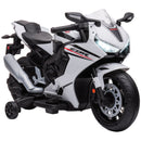 Moto Elettrica per Bambini con Licenza Honda CBR 1000RR 6V Velocità 3km/h Bianco  