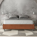 Letto Matrimoniale Azelia Labirinto 04 Arancione Varie Misure