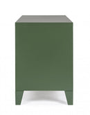 Mobile TV con 2 Ante 40x120,5x58,5 cm Cambridge in Acciaio Verde