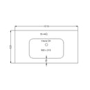 Mobile da Bagno sospeso Bali 06 Maxi Twist Piombo TFT