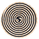 Set 6 Tovagliette Ø38 cm  in Paglia e Carta VdE Tivoli 1996 Spiral