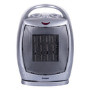 Termoventilatore Caldobagno 1500W Base Rotante Kooper Keramos Grigio