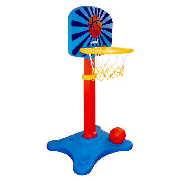 sconto Canestro da Basket 52x37,5 cm da Esterno in Plastica Rookie Multicolore