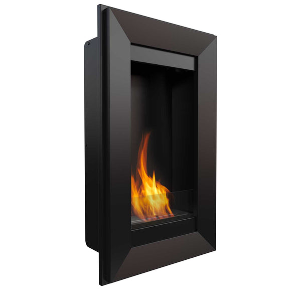 Cheminée Bioéthanol Murale 46x78 cm Flig Las Vegas 2 Noir prezzo