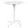 Table Vega Ø60x74 h cm en Acier Blanc