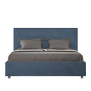 Letto Matrimoniale Mika Blu Varie Misure