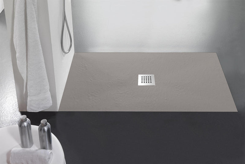 Piatto Doccia in Pietra Bonussi Ardesia Stone Central Tortora Varie Misure