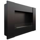 Camino a Bioetanolo da Parete 90,2x65 cm Flig Boston 2 Nero
