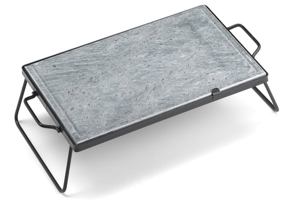 Stéatite 30x40 cm avec Support Pliant Ompagrill DS30/40/NOIR prezzo