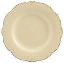 Set 6 Piatti Piani Ø27,7x3 cm in Gres Villa d'Este Home Tivoli Duchessa Crema