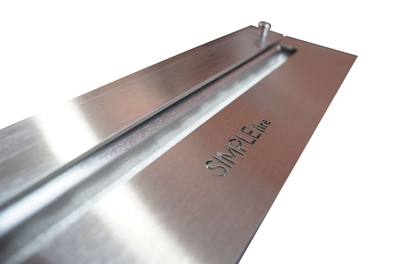 Camino a Bioetanolo da Parete 55x79 cm  Frame 550 Bianco