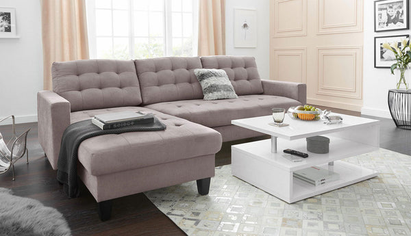 online Tavolino a S con Ripiani a Giorno 90x41,5x55 cm Zeta Bianco Lucido