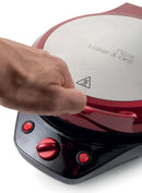 Piano Cottura Multifunzione Duadine 3 in 1 Antiaderente 1200W Kooper Italì Pizza Maker