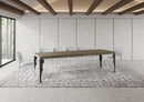  Tavolo Allungabile 200-460x90x77 cm Paxon Premium Tortora Telaio Antracite