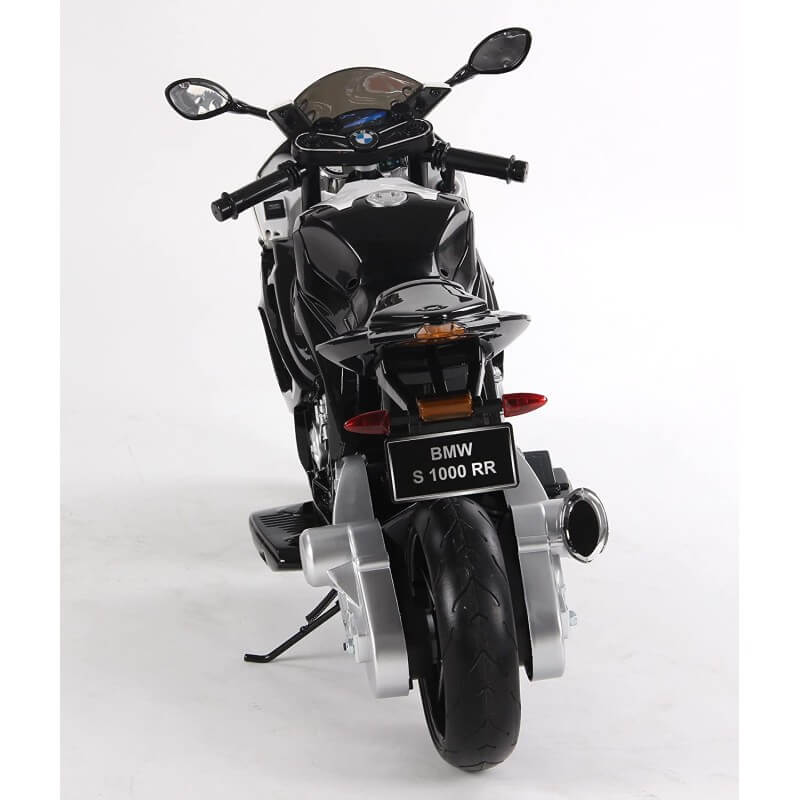 Moto Elettrica per Bambini 12V con Licenza BMW S1000RR Nera
