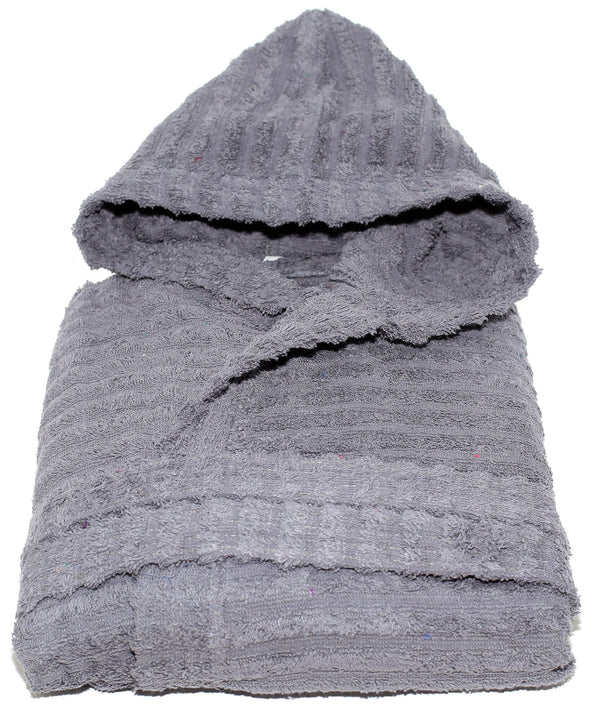 Peignoir Sally Horizon Gris Foncé Terry 100% Coton acquista