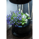 Macchina per Coltivazione di Piante Erbe Fiori con Lampada LED Garden Machine Nero