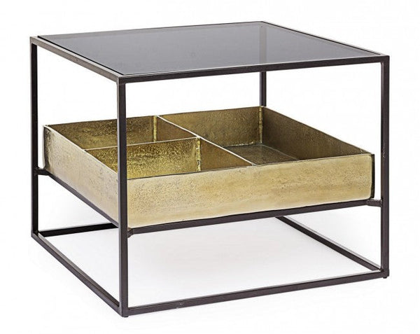 Tavolino 62x62x50h cm con Contenitore Mavila sconto