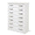Commode Settimino 75 111x76x42 cm frêne blanc