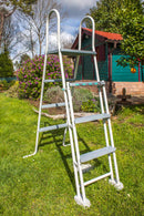 Piscina Rotonda Fuori Terra Ø550xh120 cm in Acciaio e PVC Gre Fidji