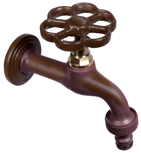 online Robinet coloré pour fontaine de jardin en laiton Belfer RUB/024 Rouille